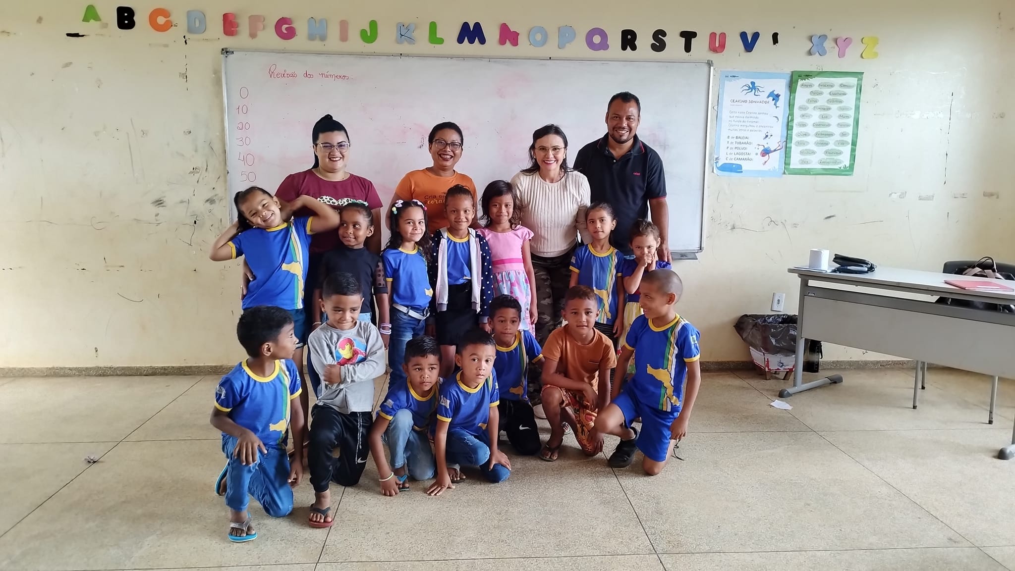 VISITA - ESCOLA MUNICIPAL ÁGUA BRANCA DO CAJARI